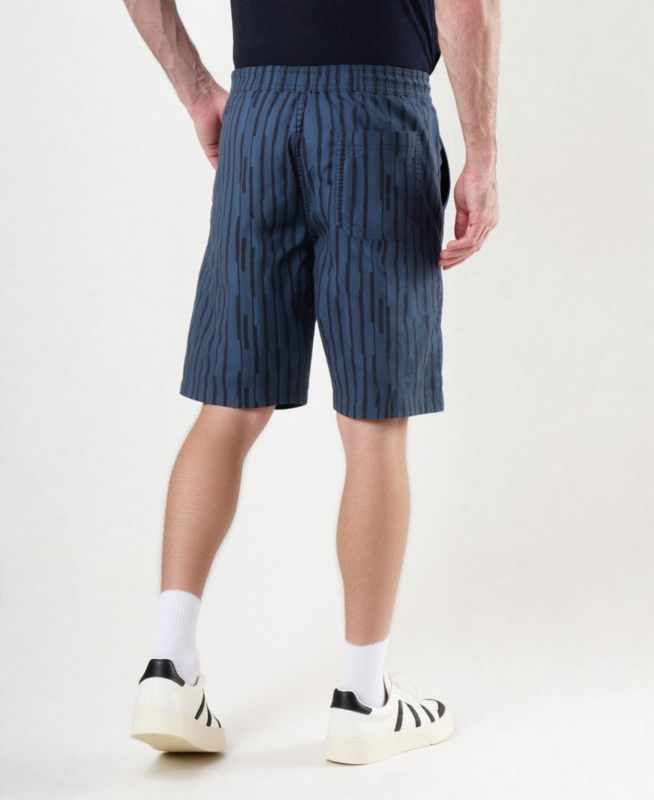 Navy printed Shorts