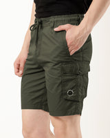 Basic 100% Cotton Cargo Shorts
