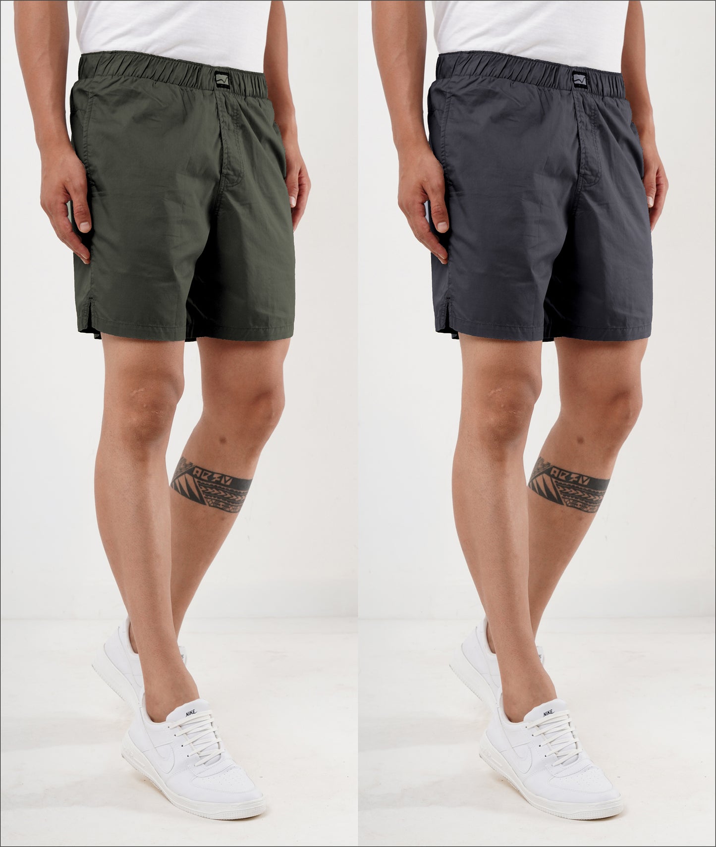 Olive & Grey