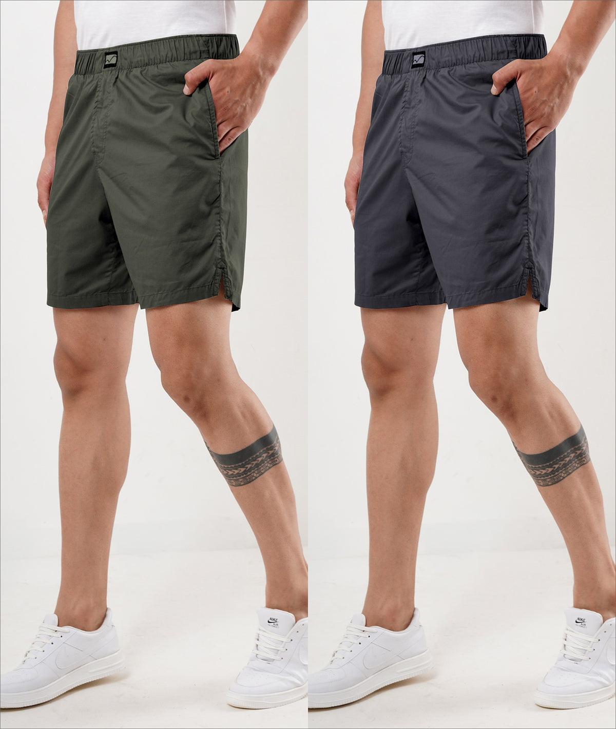 Olive & Grey