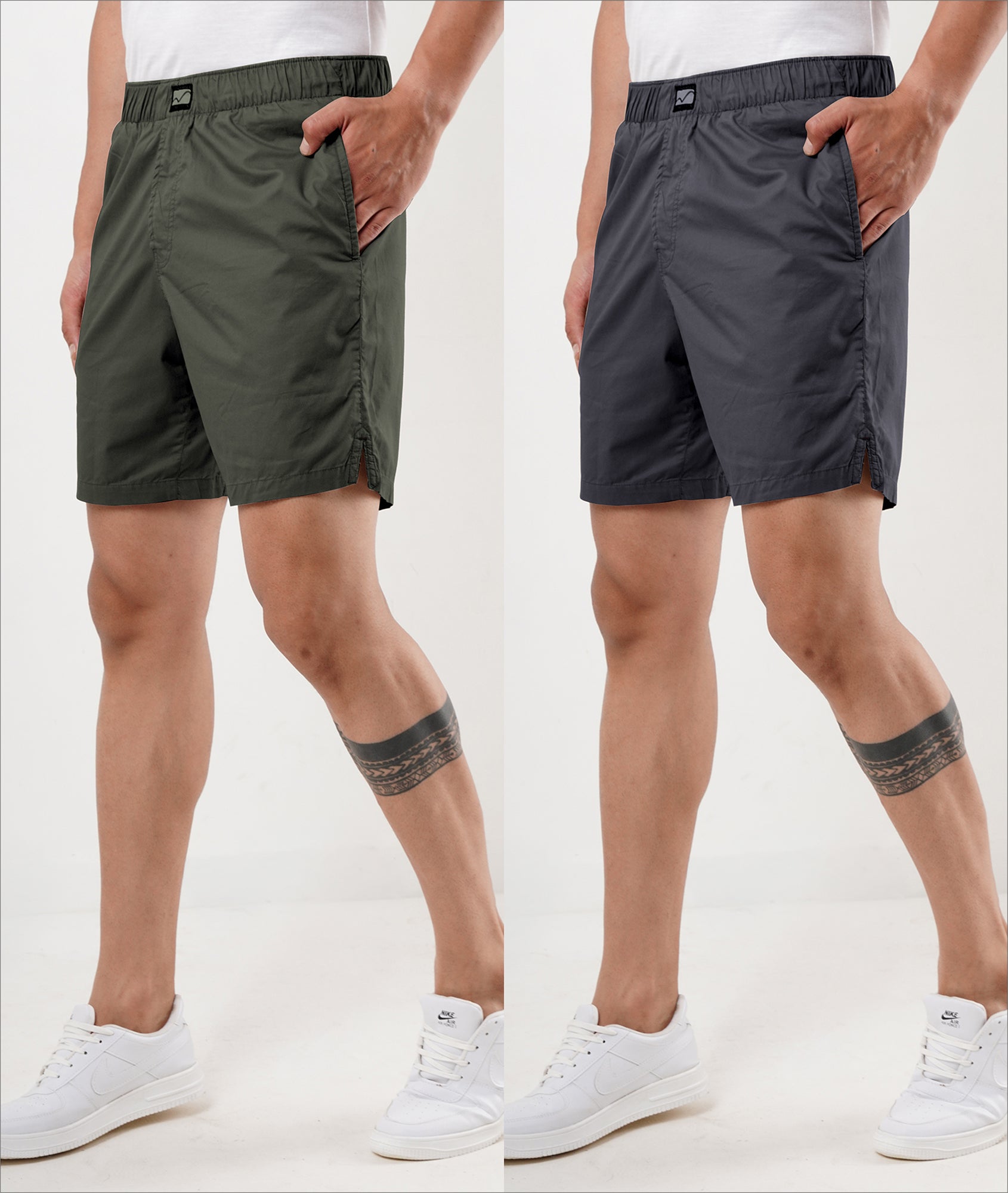 Olive & Grey