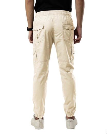 Bornfree Men's Comfort Fit Cargo Joggers