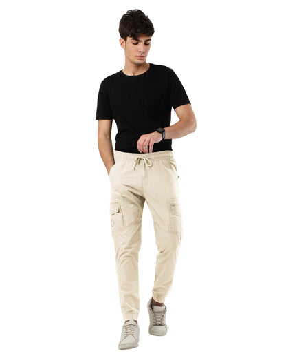 Bornfree Men's Comfort Fit Cargo Joggers