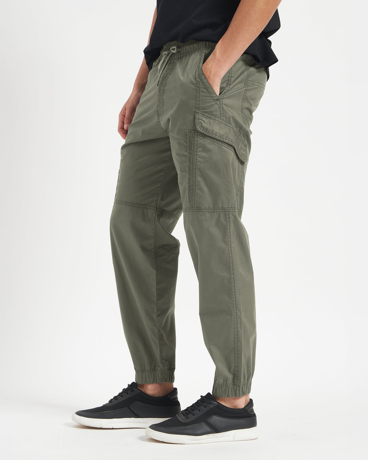 Solid Navy Joggers