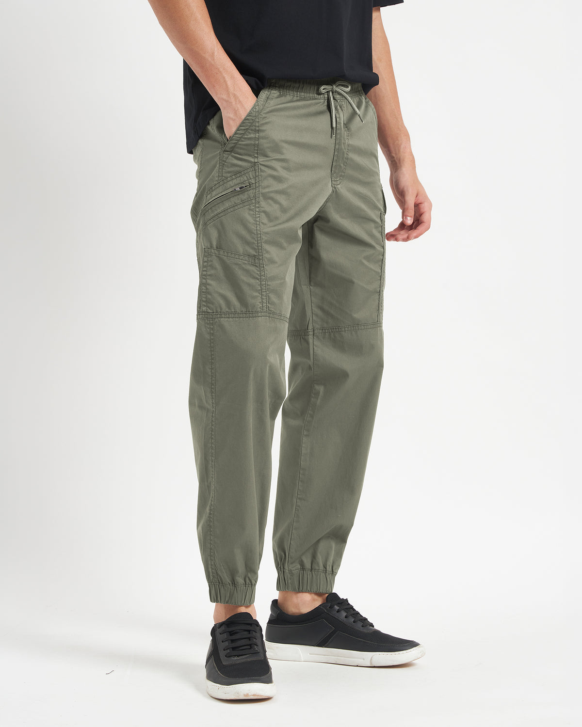 Solid Navy Joggers