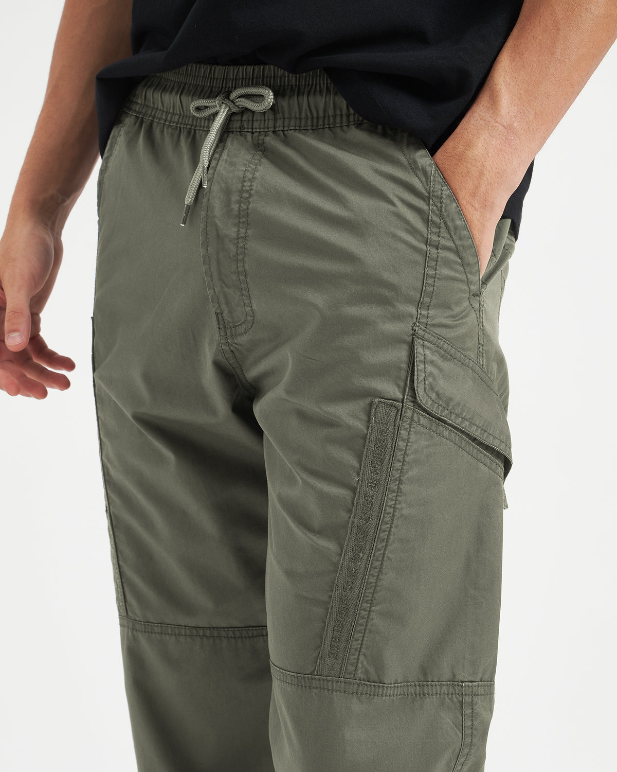 Solid Navy Joggers