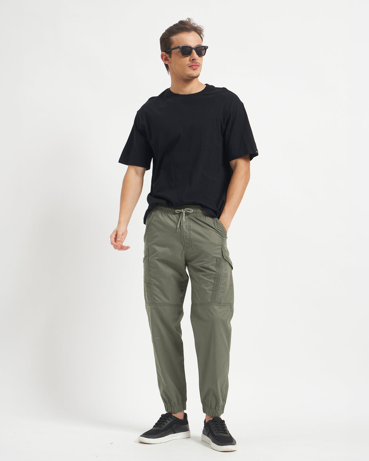 Solid Navy Joggers