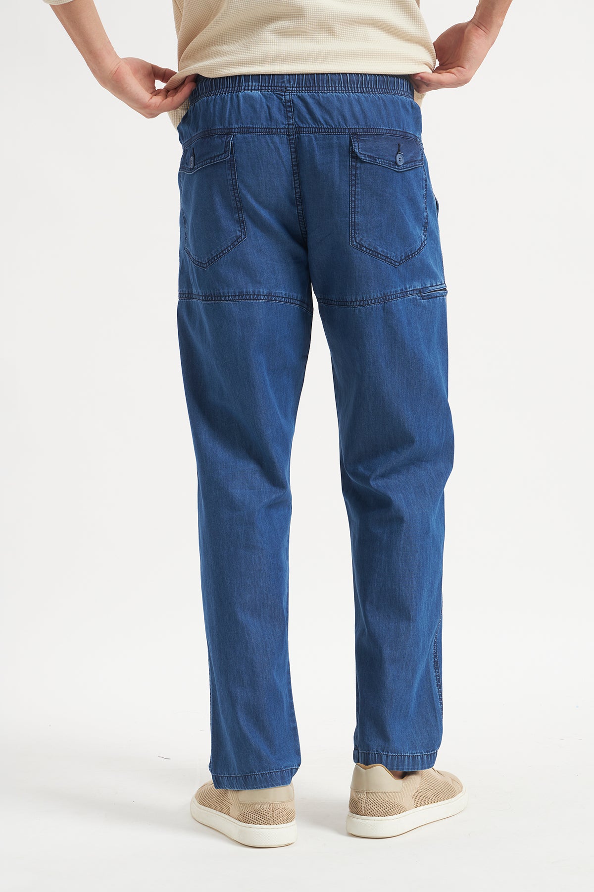 Regular Fit Lightweight Denim Pants