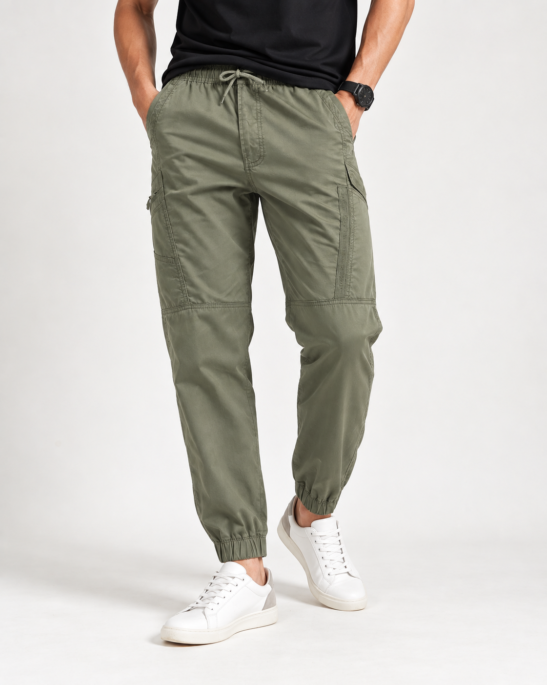 Solid Navy Joggers