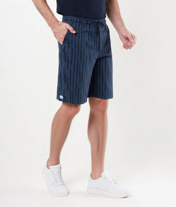 Navy printed  Shorts