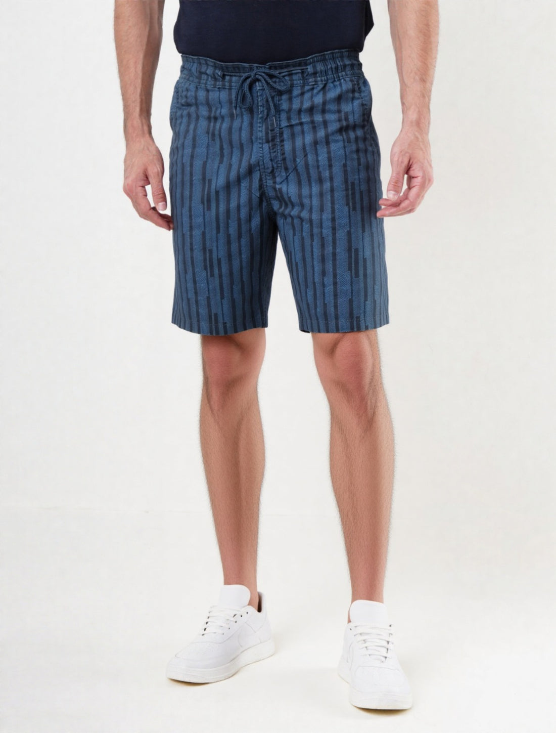 Navy printed  Shorts